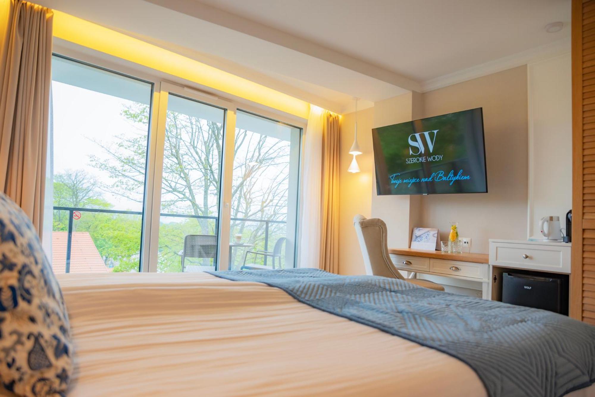 Hotel Szerokie Wody Sea & Sand Устка Экстерьер фото